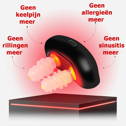 NasalRelief™ | Roodlichttherapie-apparaat voor de neus