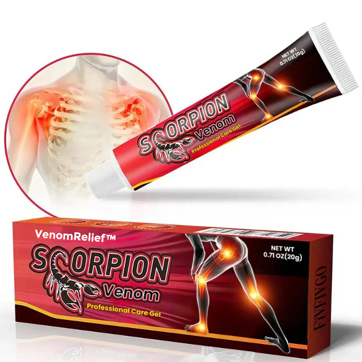 VenomRelief™ | Gel per la cura professionale del veleno dello scorpione 