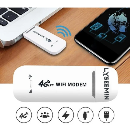 WiFiGo Mini™ | Adaptateur haut débit mobile USB sans fil pour routeur LTE 