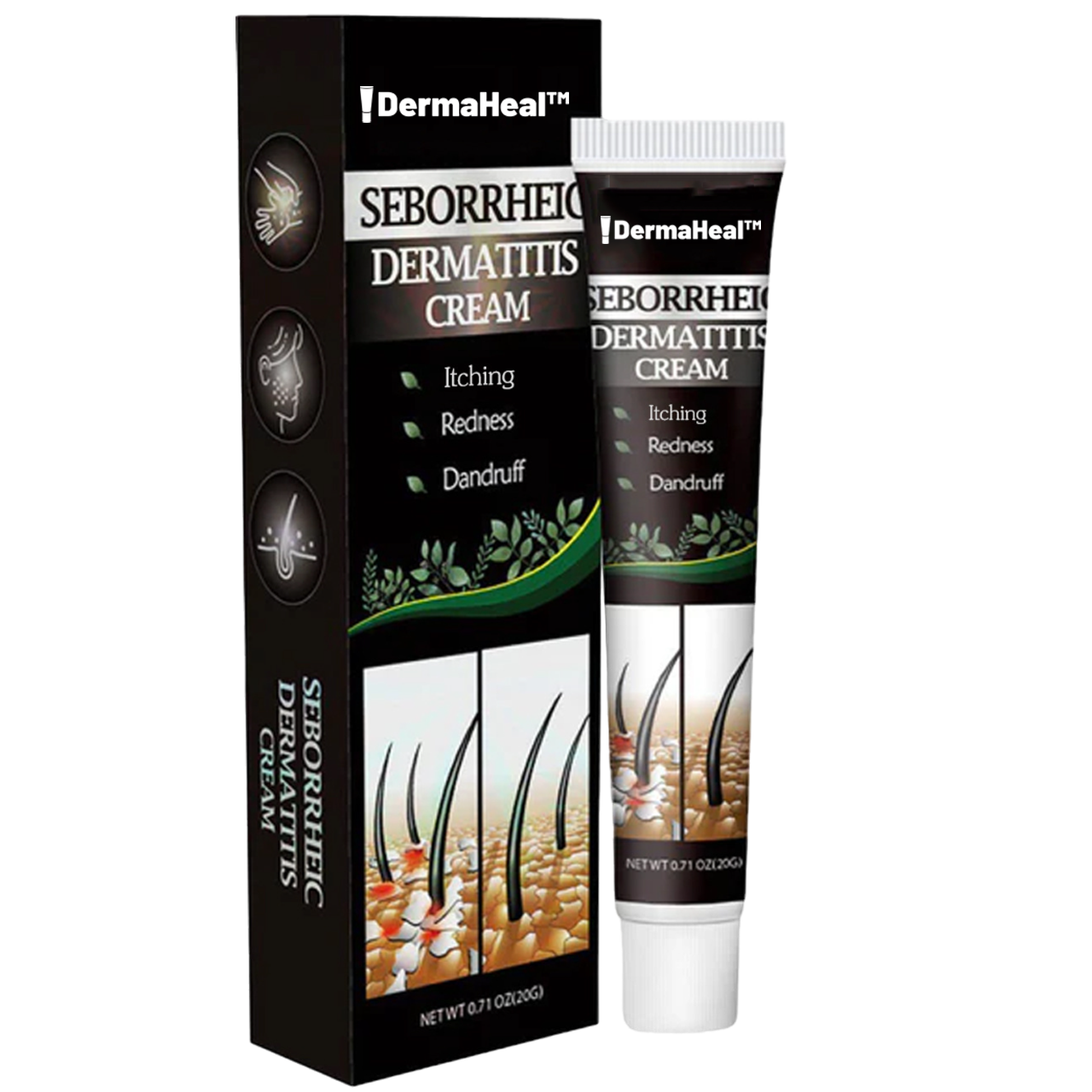 DermaHeal™ | Crème voor Seborrhoïsche Dermatitis