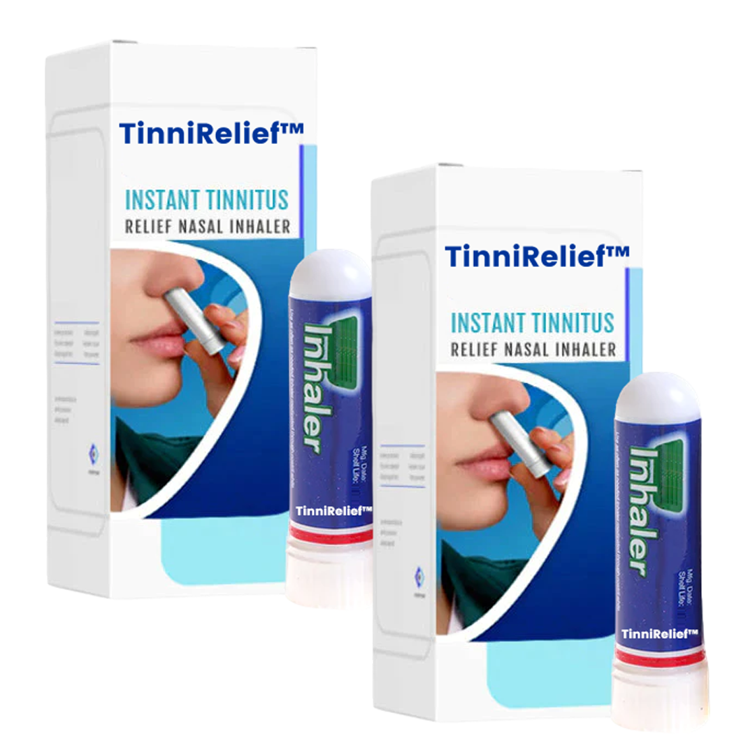 TinniRelief™ | Inalatore nasale per un sollievo immediato dall'acufene 