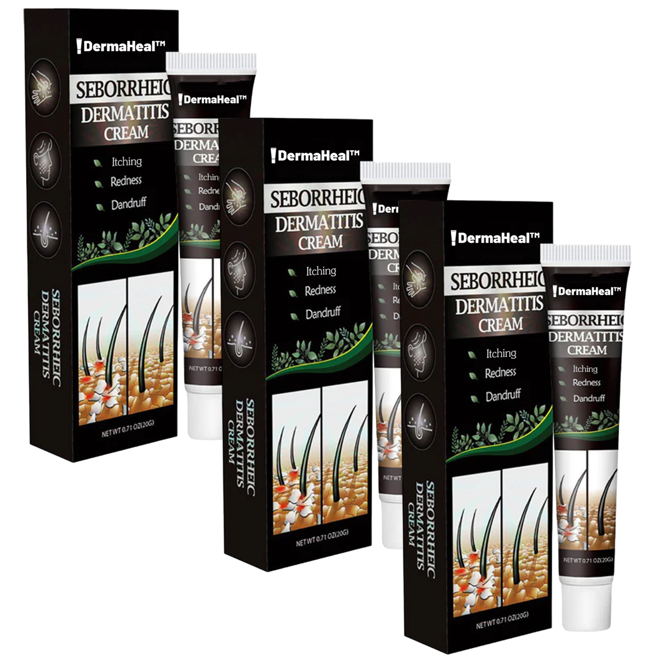 DermaHeal™ | Crema per la Dermatite Seborroica 