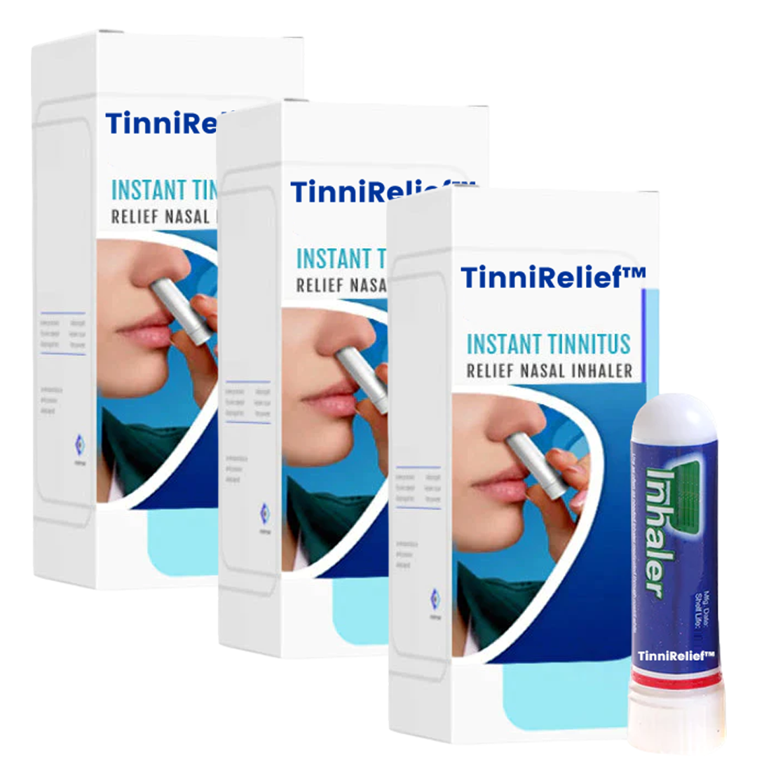 TinniRelief™ | Neusinhalator voor onmiddellijke verlichting van tinnitus