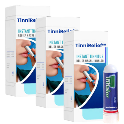 TinniRelief™ | Inalatore nasale per un sollievo immediato dall'acufene 