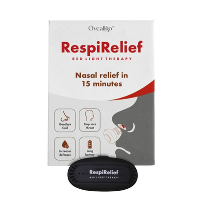 NasalRelief™ | Appareil de thérapie par la lumière rouge pour le nez 