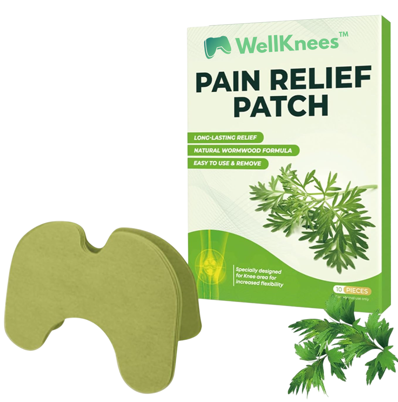 WellKnees™ | Patch de soulagement de la douleur au genou 