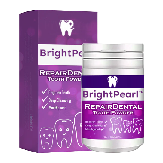 BrightPearl™ | Polvere per la riparazione e lo sbiancamento dei denti 