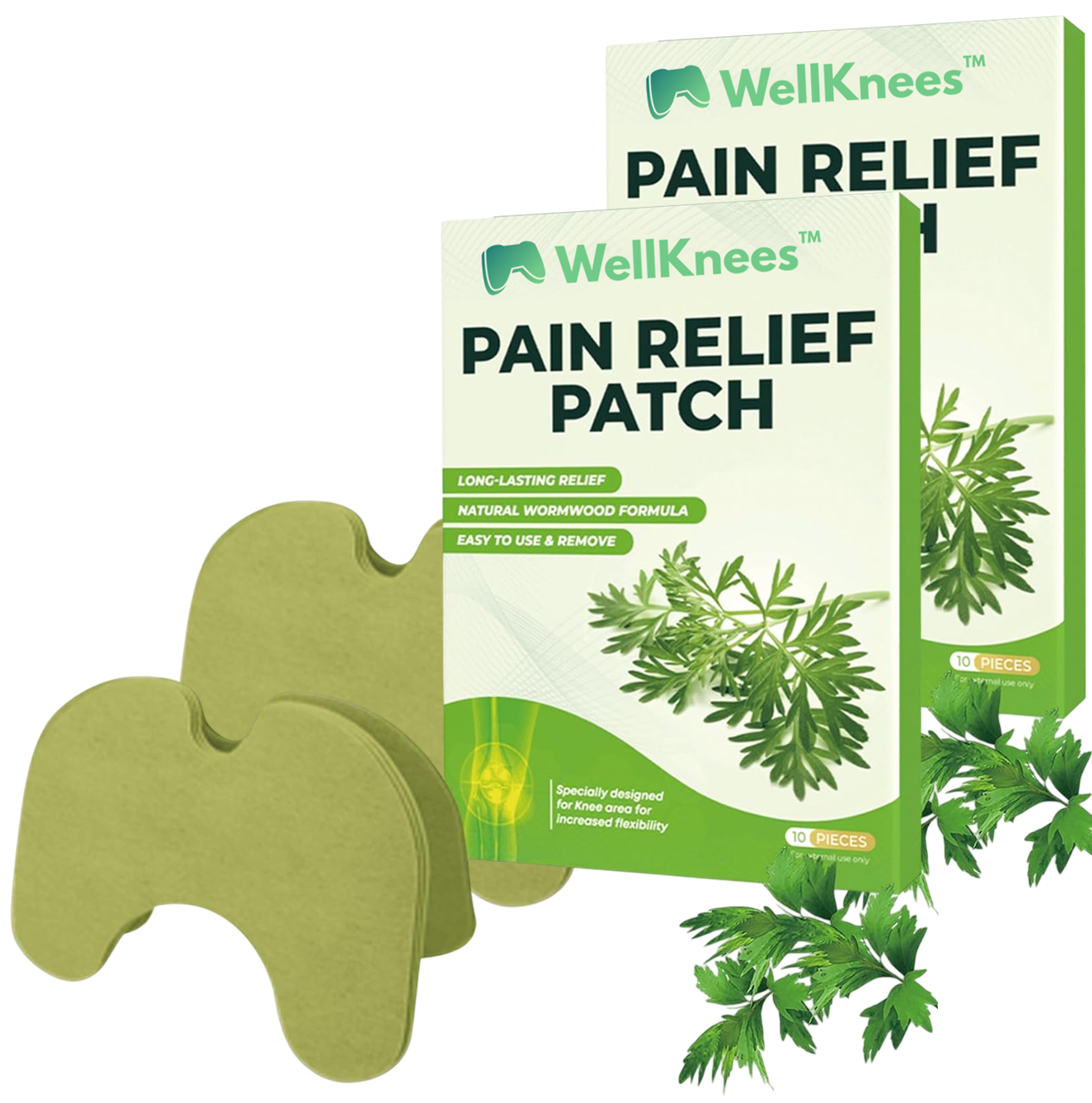 WellKnees™ | Patch de soulagement de la douleur au genou 