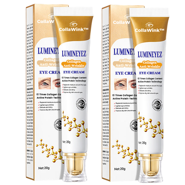 CollaWink™ | Crema contorno occhi antirughe al collagene 