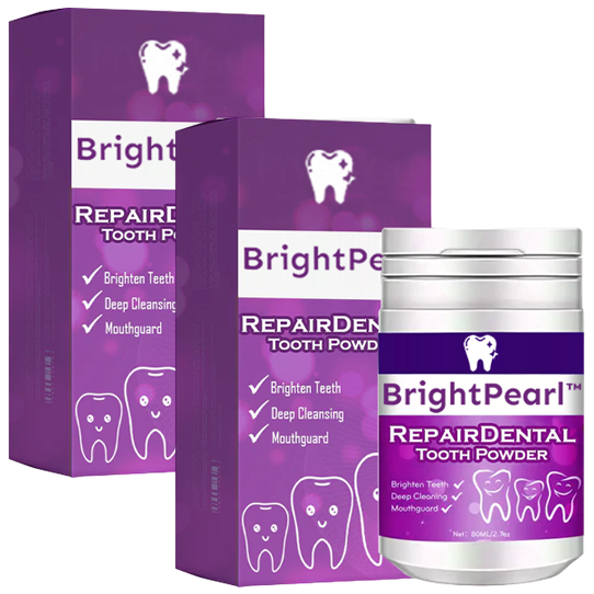 BrightPearl™ | Polvere per la riparazione e lo sbiancamento dei denti 