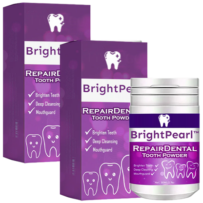 BrightPearl™ | Polvere per la riparazione e lo sbiancamento dei denti 