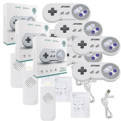 QuestTendo™ | Console per videogiochi retrò + 2 controller" 