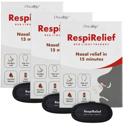 NasalRelief™ | Roodlichttherapie-apparaat voor de neus