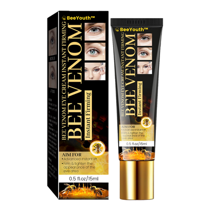 BeeYouth™ | Crème pour les yeux au venin d'abeille raffermissante instantanée 