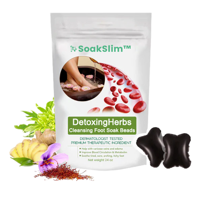 SoakSlim™ | Perline detergenti per pediluvio 