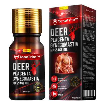 ToneTrim™ | Massageolie voor gynaecomastie met elandplacenta