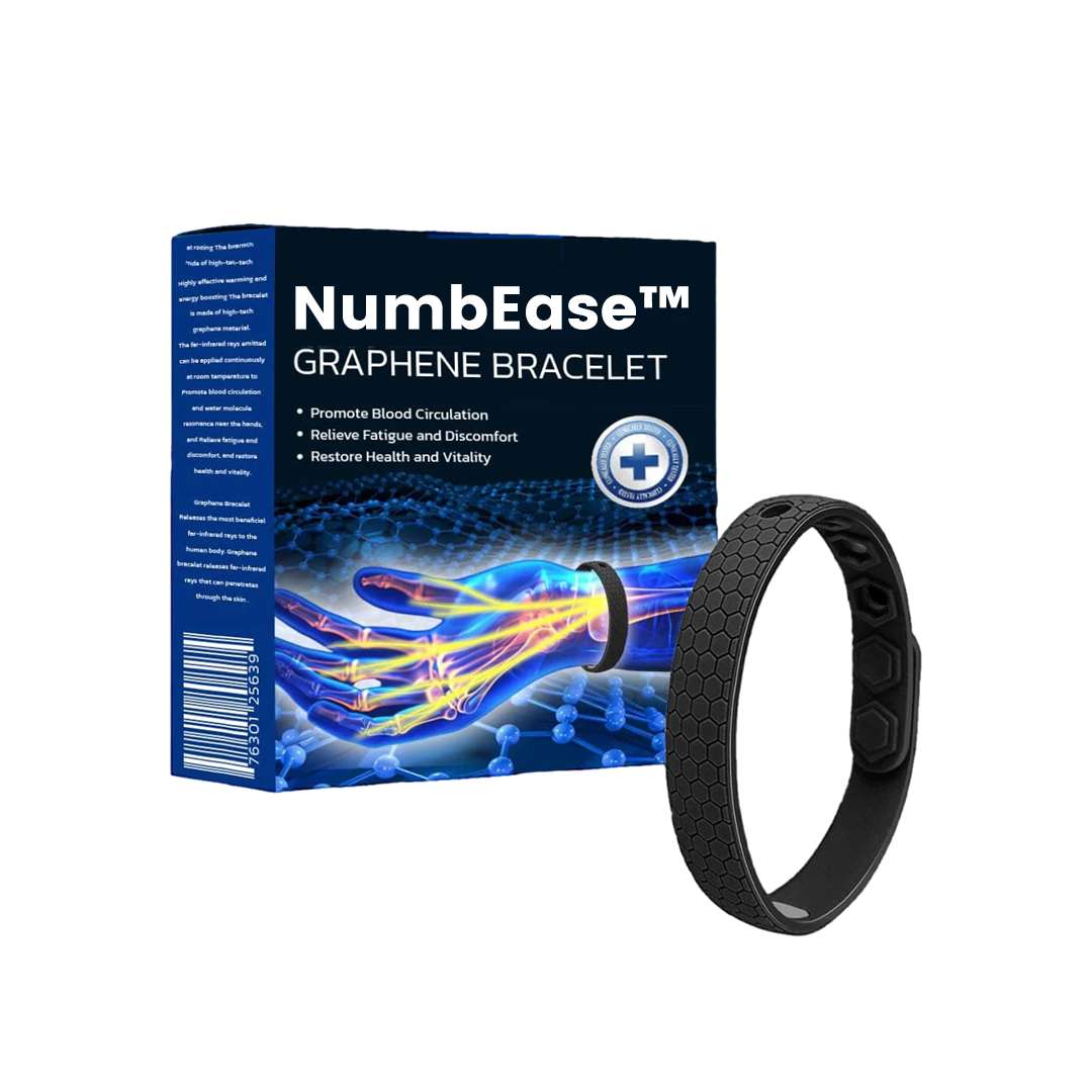 NumbEase™ | Graphene Armband tegen Gevoelloosheid