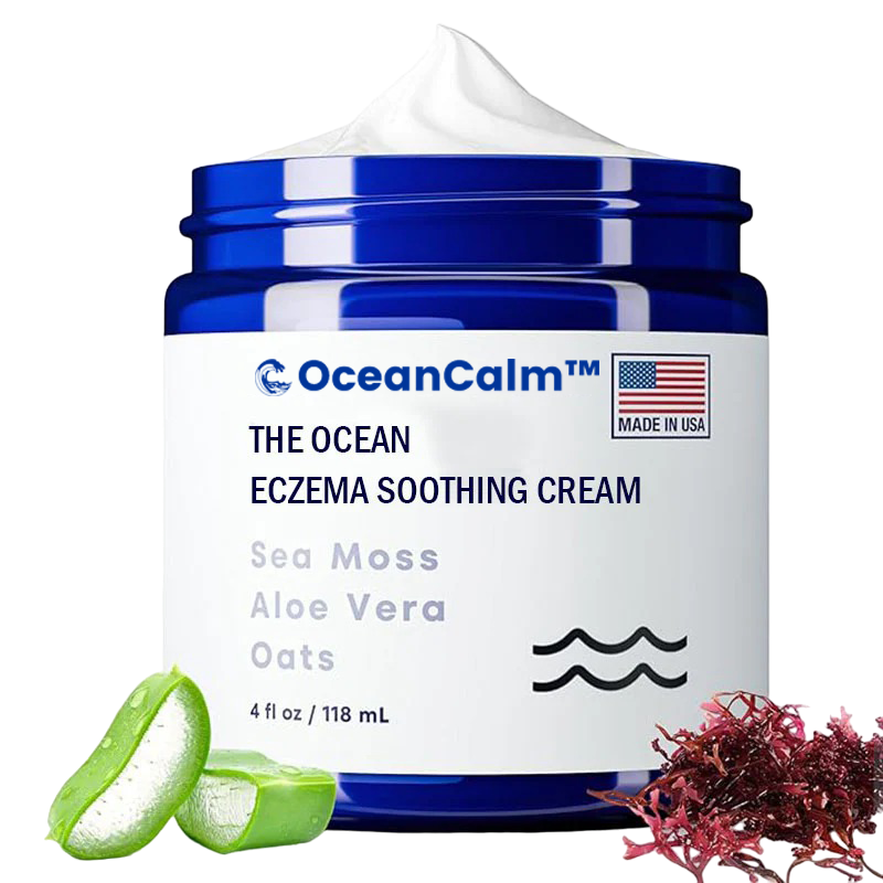 OcéanCalm™ | Crème apaisante naturelle contre l'eczéma de l'océan 