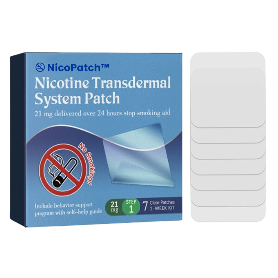 NicoPatch™ | Nicotine Transdermale Systeem Pleister