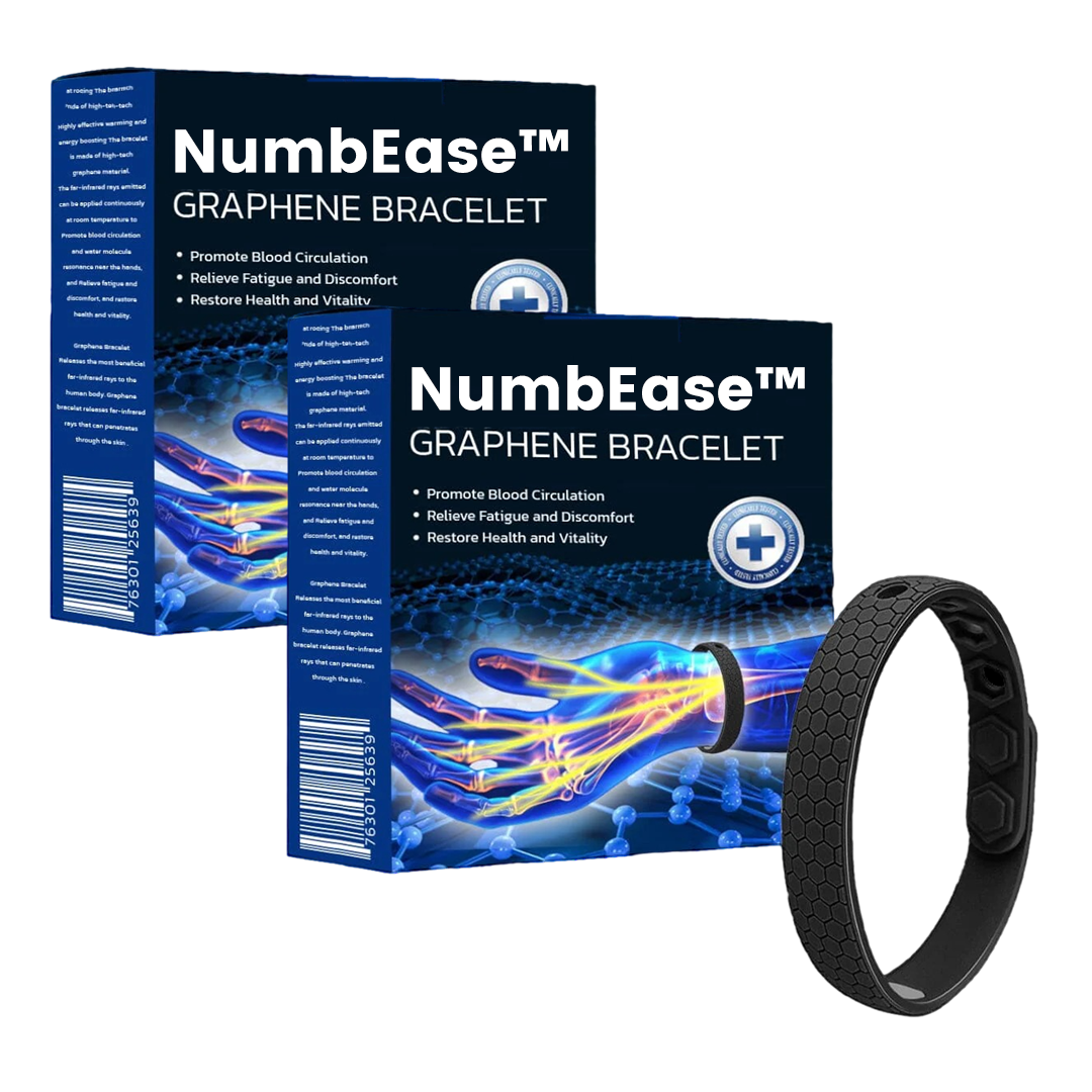 NumbEase™ | Graphene Armband tegen Gevoelloosheid