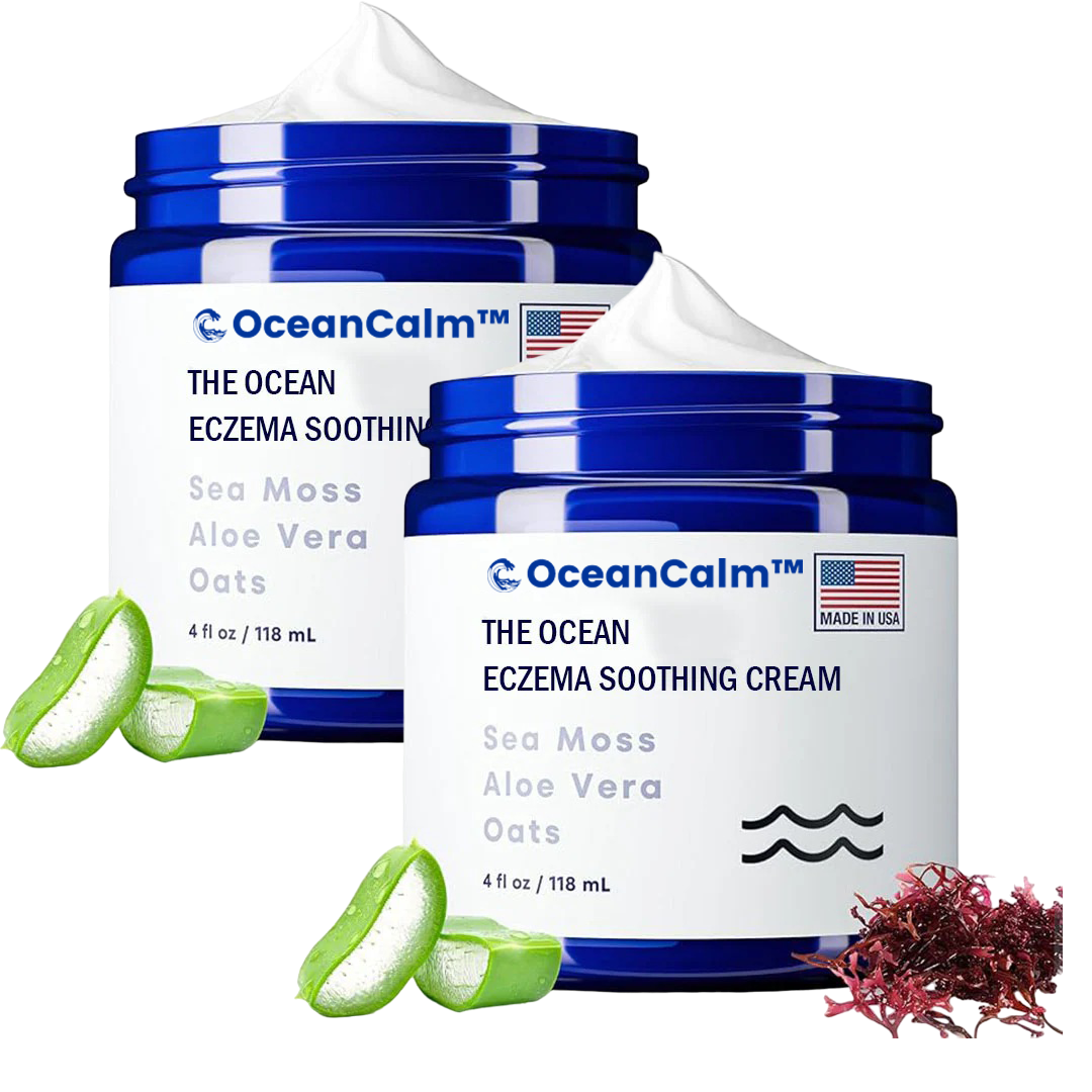 OcéanCalm™ | Crème apaisante naturelle contre l'eczéma de l'océan 