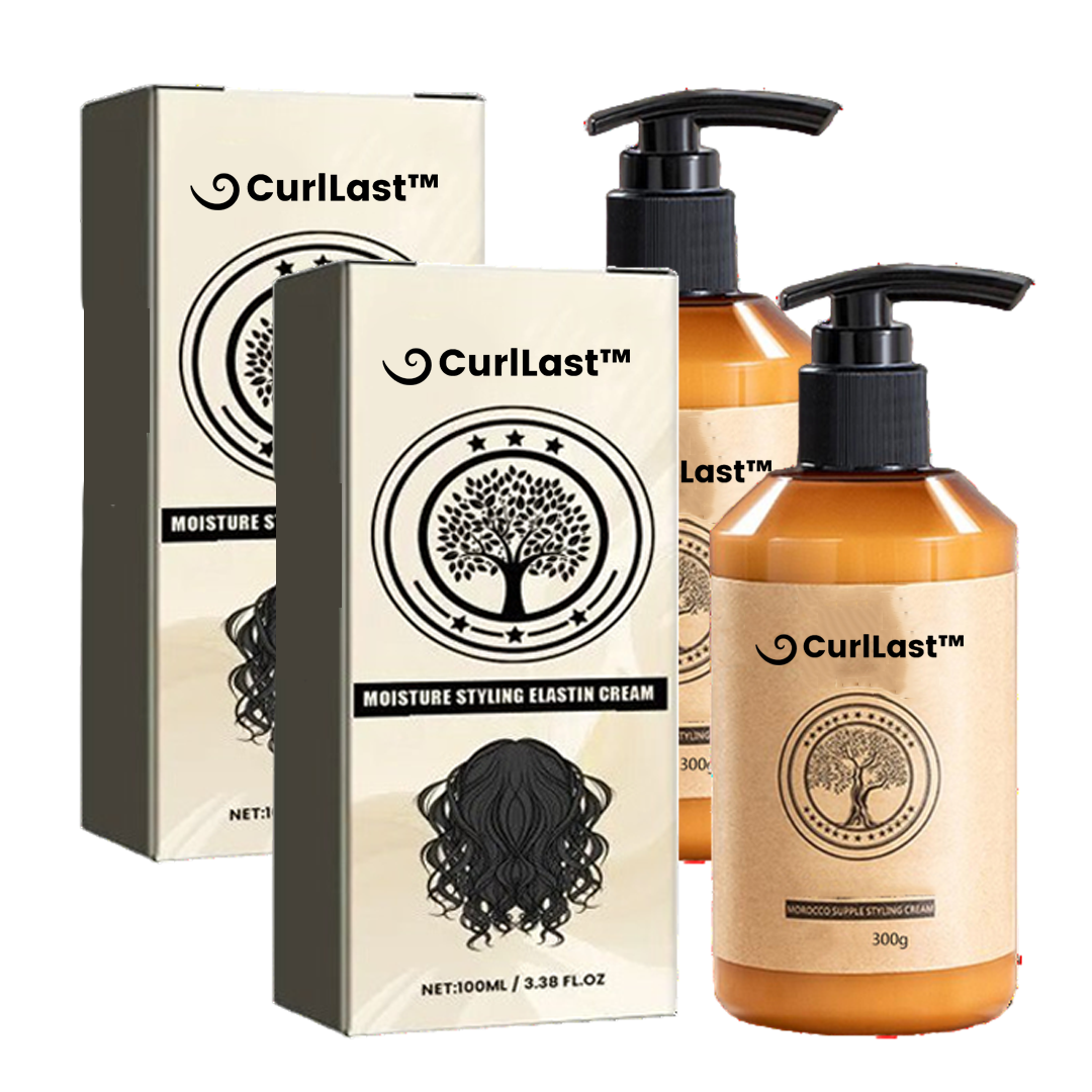 CurlLast™ | Crème pour cheveux bouclés longue durée 