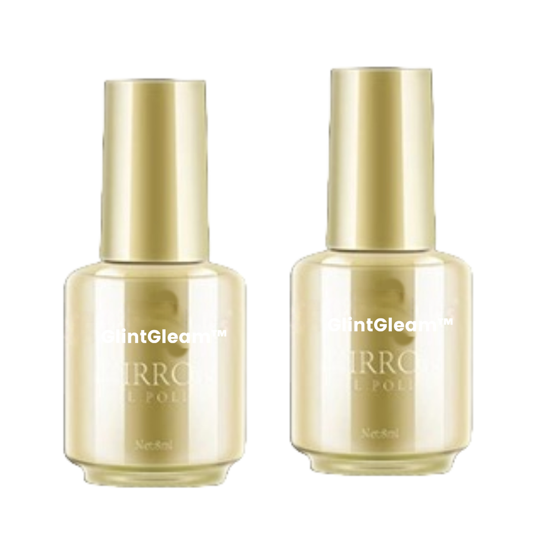 GlintGleam™ | Superbe vernis à ongles miroir métallique 