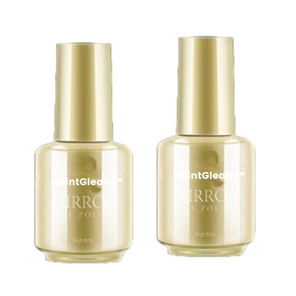 GlintGleam™ | Superbe vernis à ongles miroir métallique 