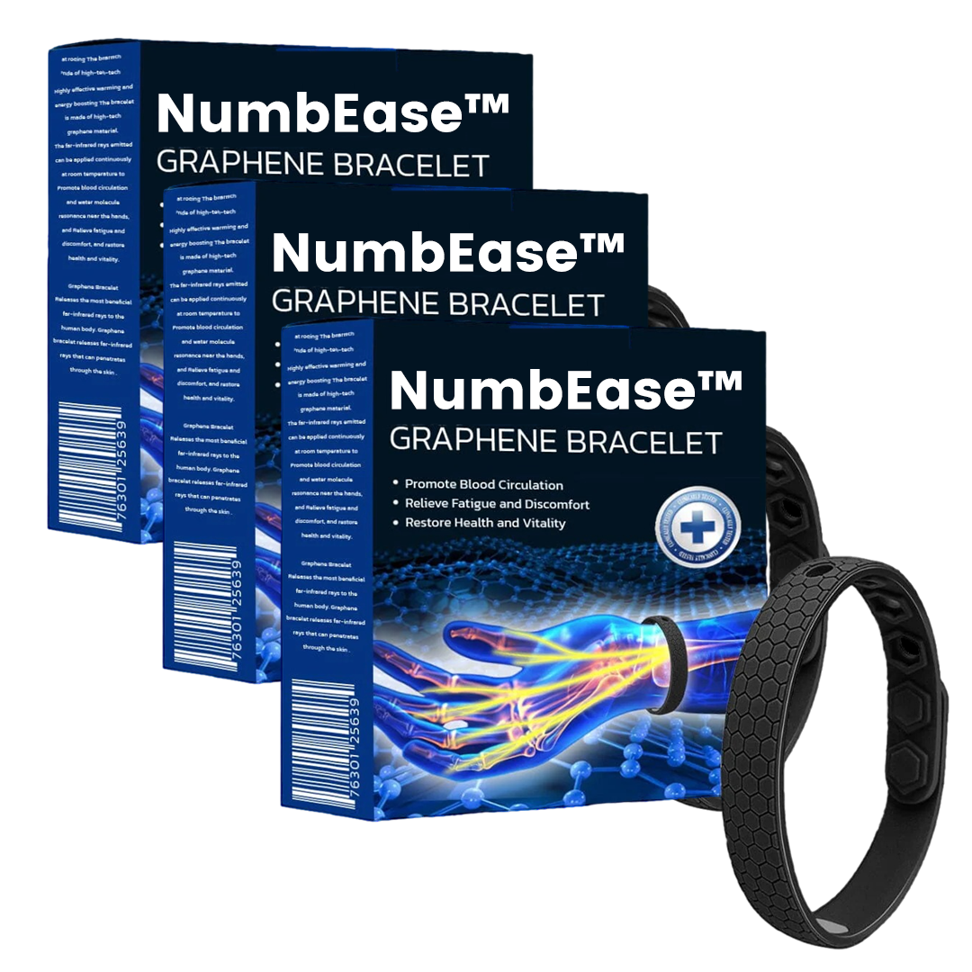 NumbEase™ | Graphene Armband tegen Gevoelloosheid