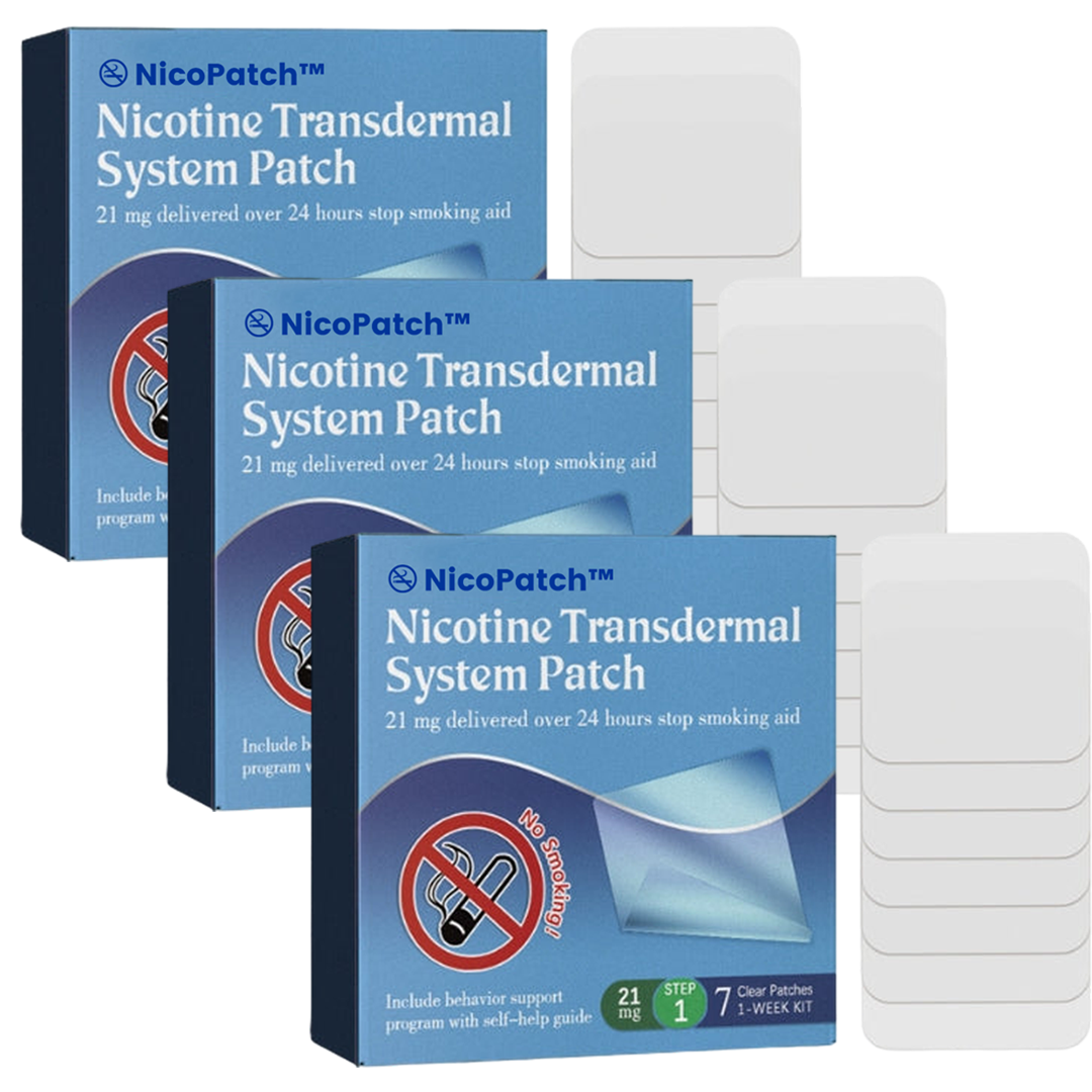 NicoPatch™ | Nicotine Transdermale Systeem Pleister