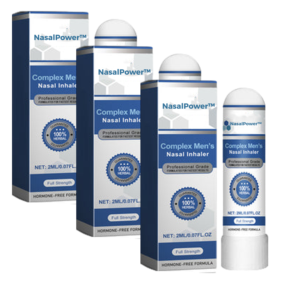 NasalPower™ | Inhalateur nasal complexe pour hommes 