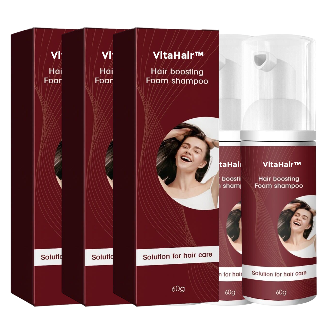 VitaHair™ | Shampoing moussant pour la régénération des cheveux 