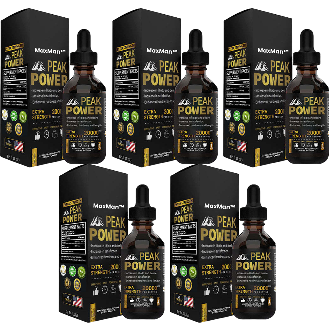 MaxMan™ | Testosteron Supplementen Druppels (1+1 GRATIS)