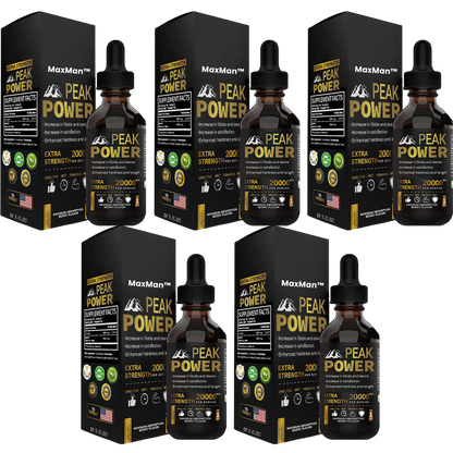 MaxMan™ | Testosteron Supplementen Druppels (1+1 GRATIS)