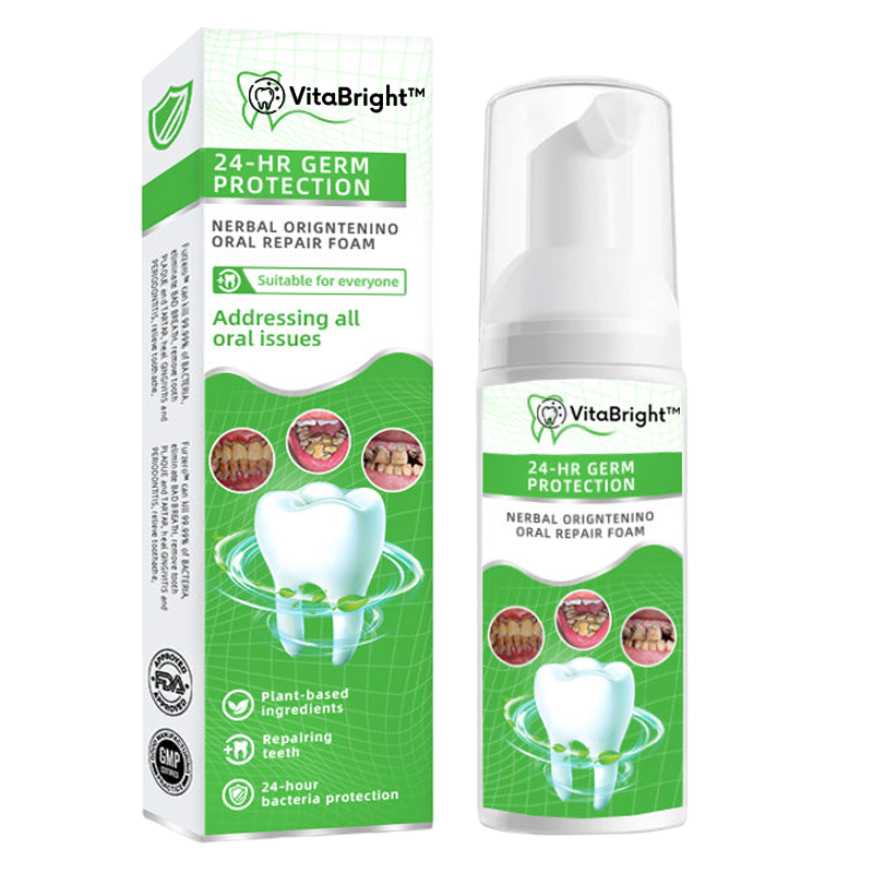 VitaBright™ | Kruiden mondcorrectie en verhelderende mousse