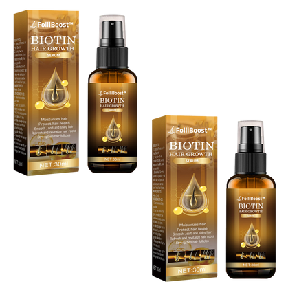 FolliBoost™ | Biotine haargroei spray-extract