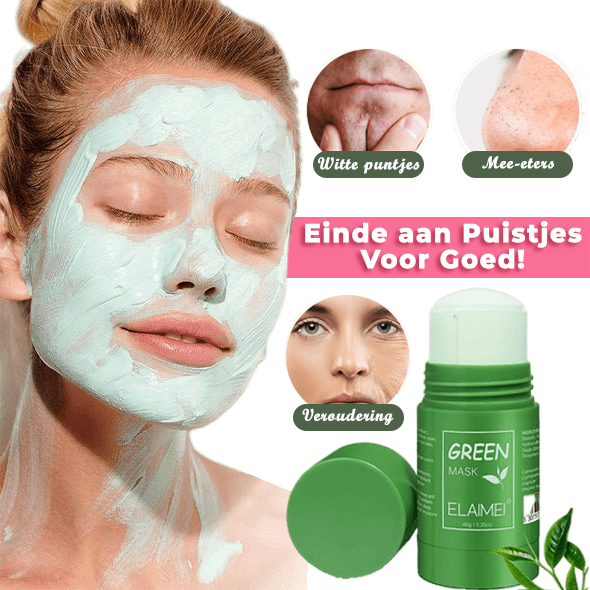 GreenGlam™ | Diepreinigende Groene Thee Stick zonder Porieën