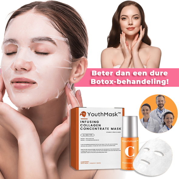 YouthMask™ | Anti-aging Masker met Collageen Infusie