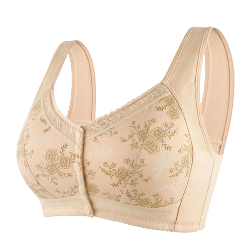 Vita sana™ | Reggiseno in cotone con chiusura frontale