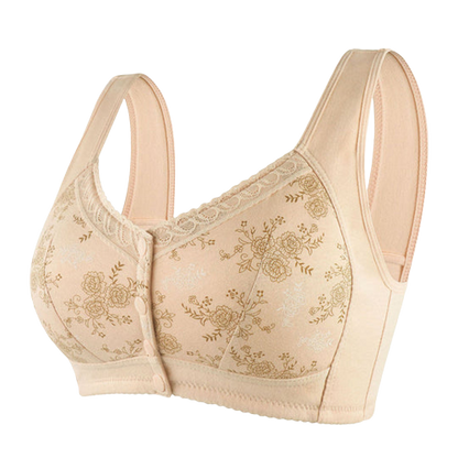 Vie saine™ | Soutien-gorge en coton avec fermeture sur le devant