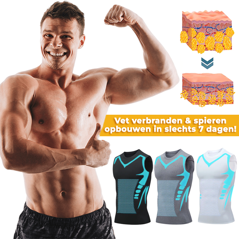 MuscleTech™ | Camicia senza maniche modellante ionica 