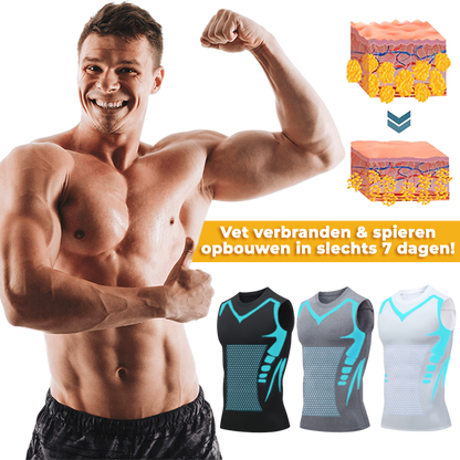 MuscleTech™ | Camicia senza maniche modellante ionica 