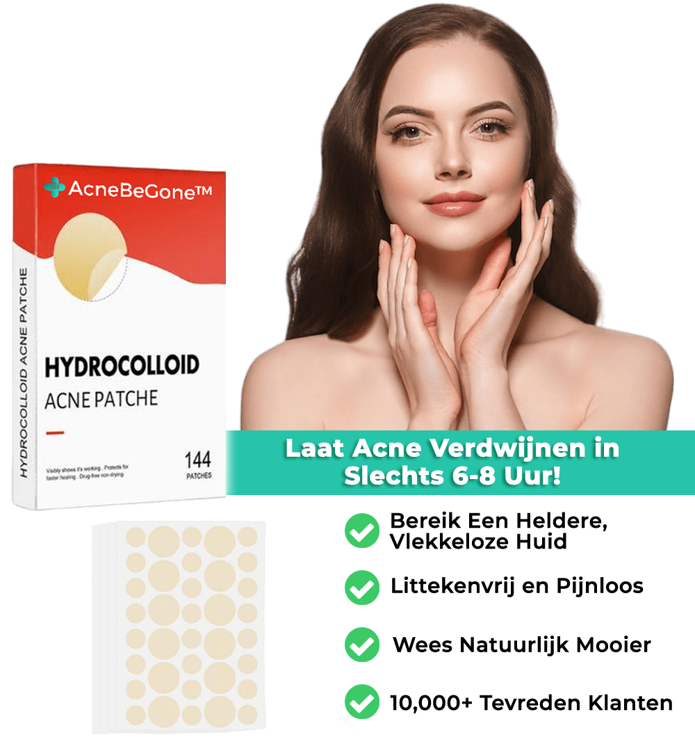 AcneBeGone™ Hydrocolloïde Acnepleister