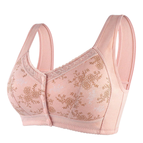 Vita sana™ | Reggiseno in cotone con chiusura frontale