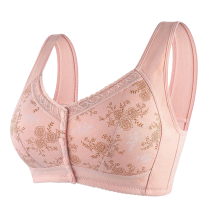 Vie saine™ | Soutien-gorge en coton avec fermeture sur le devant