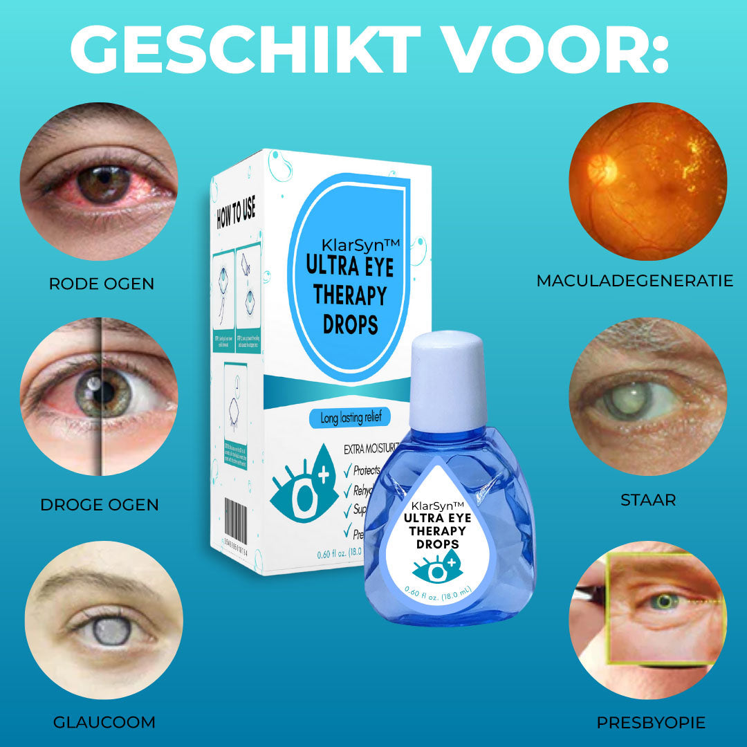 HelderZien™ | Oogdruppels Voor Irritatie & Helder Zicht