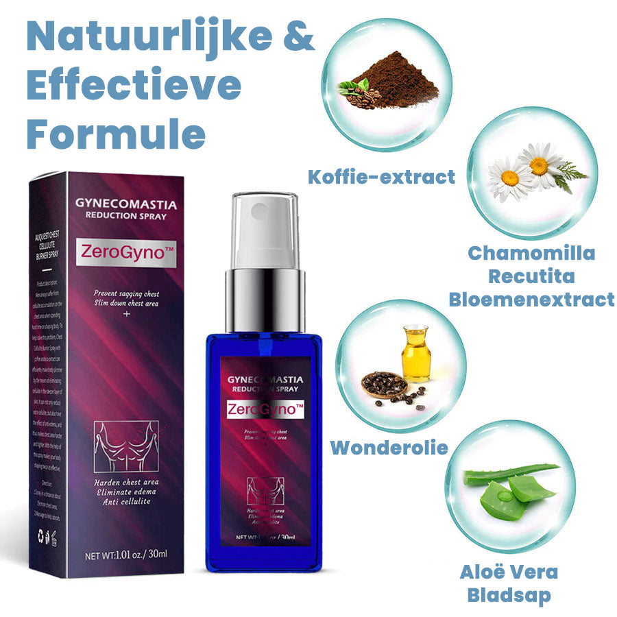 ZeroGyno™ | Spray voor het Verminderen van Gynaecomastie