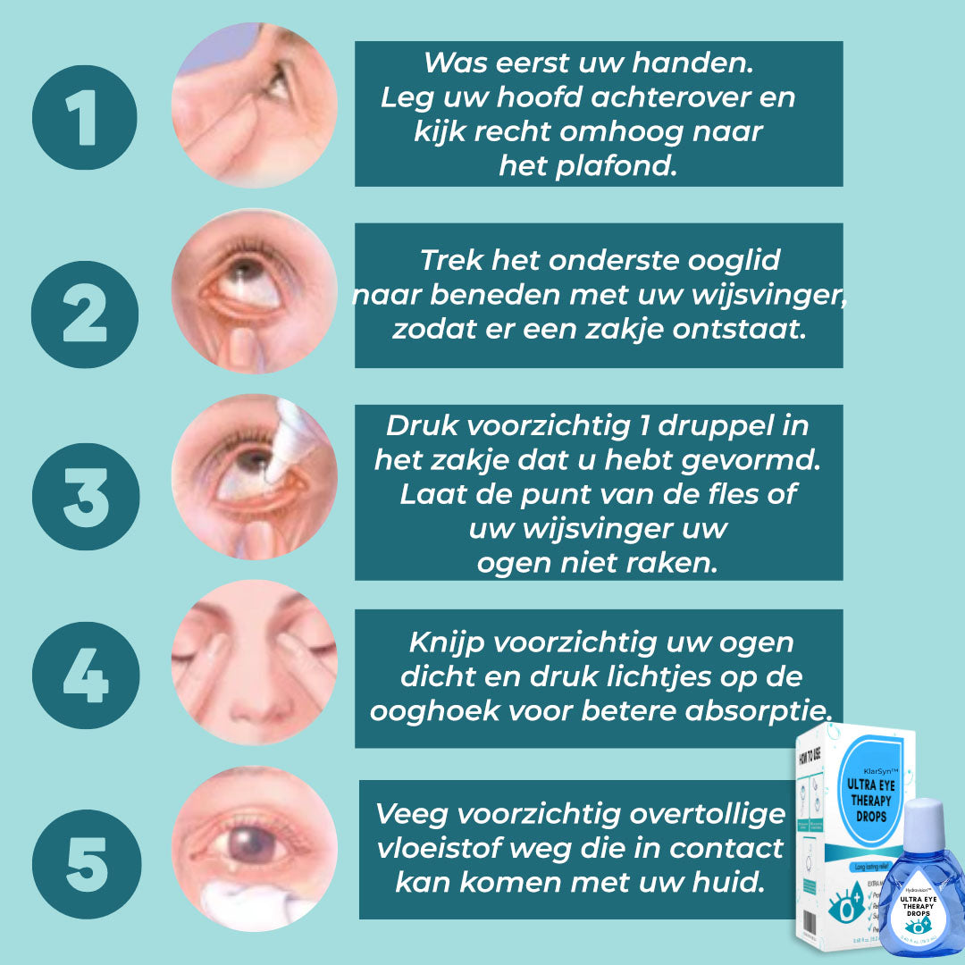 HelderZien™ | Oogdruppels Voor Irritatie & Helder Zicht