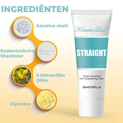 KératineLux™ | Crème Capillaire Correctrice &amp; Lissante 