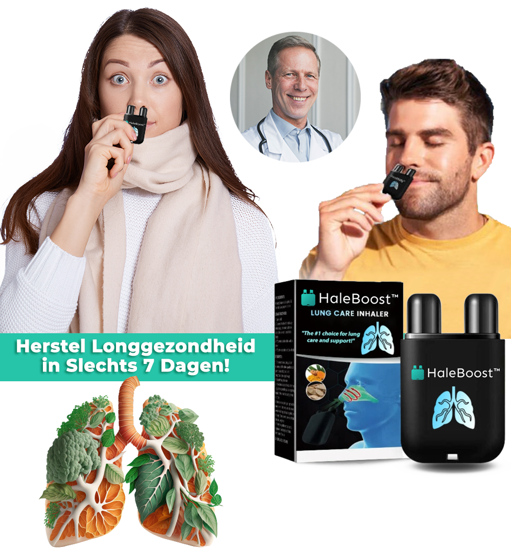 HaleBoost™ Longzorg Inhalator